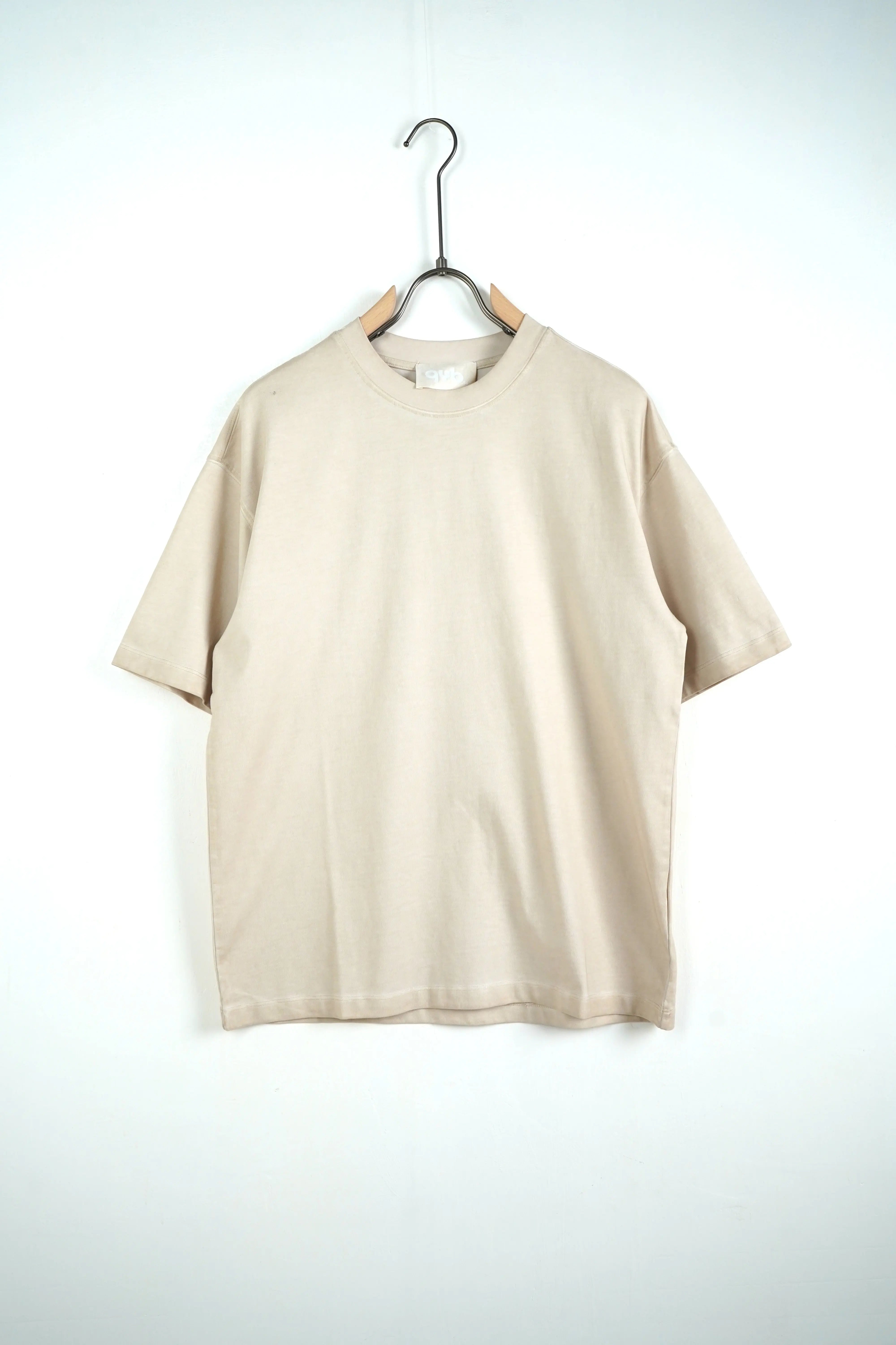 Completo Duca Homme Uomo | Coordinato Maglietta e Pantaloncini | Effetto Slavato | Beige