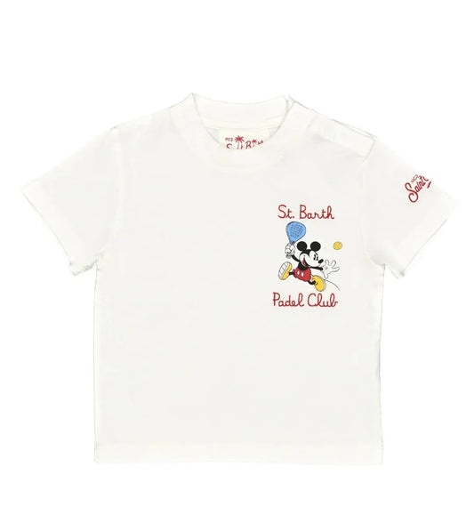 T Shirt Saint Barth Bambino | Logo Topolino | Mc2 Outlet Mc2 Saint Barth