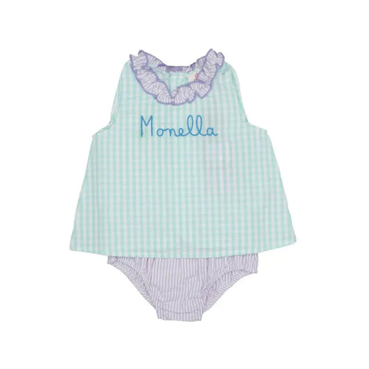 SET ABITO + CULOTTE VERDE E VIOLA MC2 SAINT BARTH (9053233054036) (9669964923207)