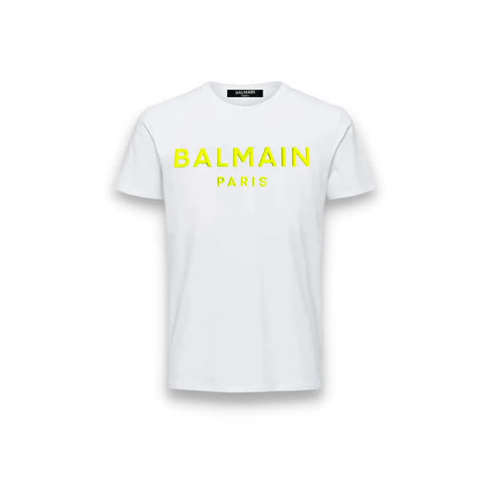 T-SHIRT BALMAIN LOGO FLUO (8765094658388) (9669881889095)