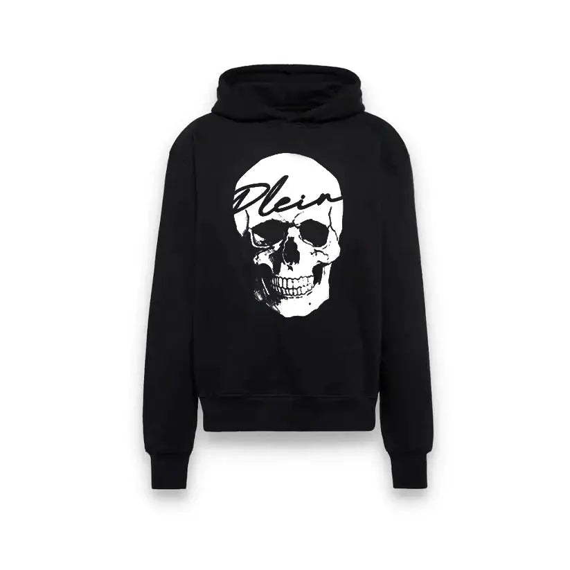 Felpa Philipp Plein | Logo Plein Teschio | Nero Philipp Plein