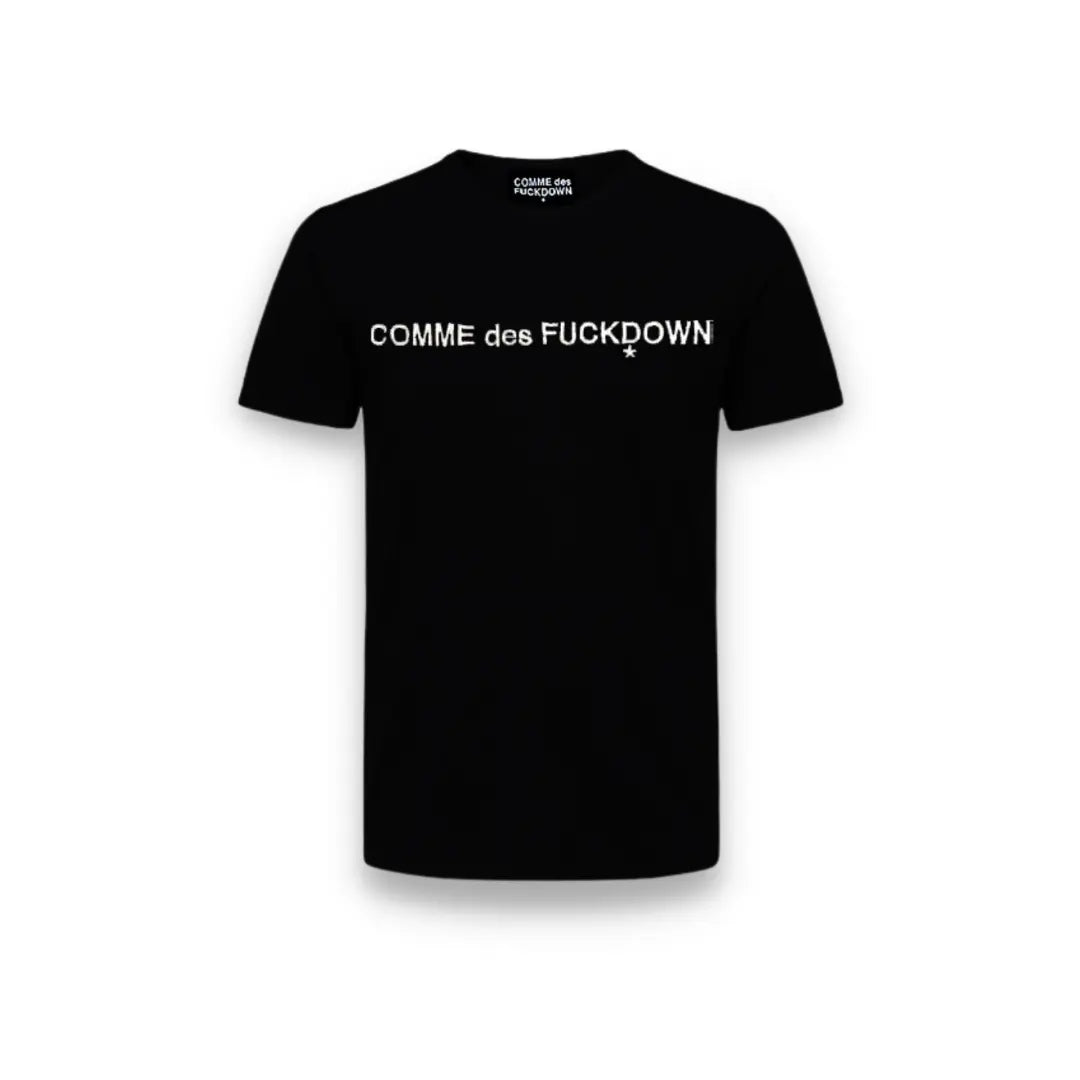 T-SHIRT COMME DES FUCKDOWN DESTROYED (7415541727426) (6797961560197)