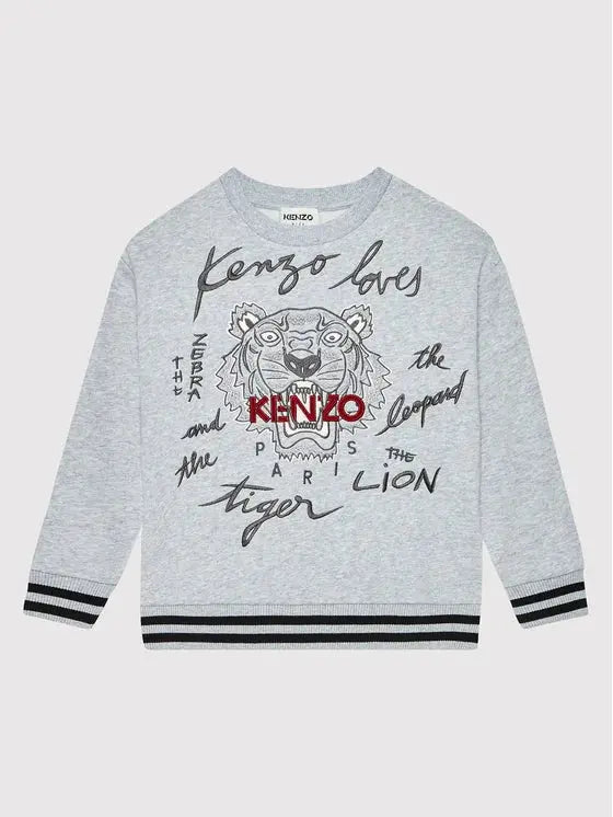 FELPA KENZO TIGER OVERSIZE (6721050378373)