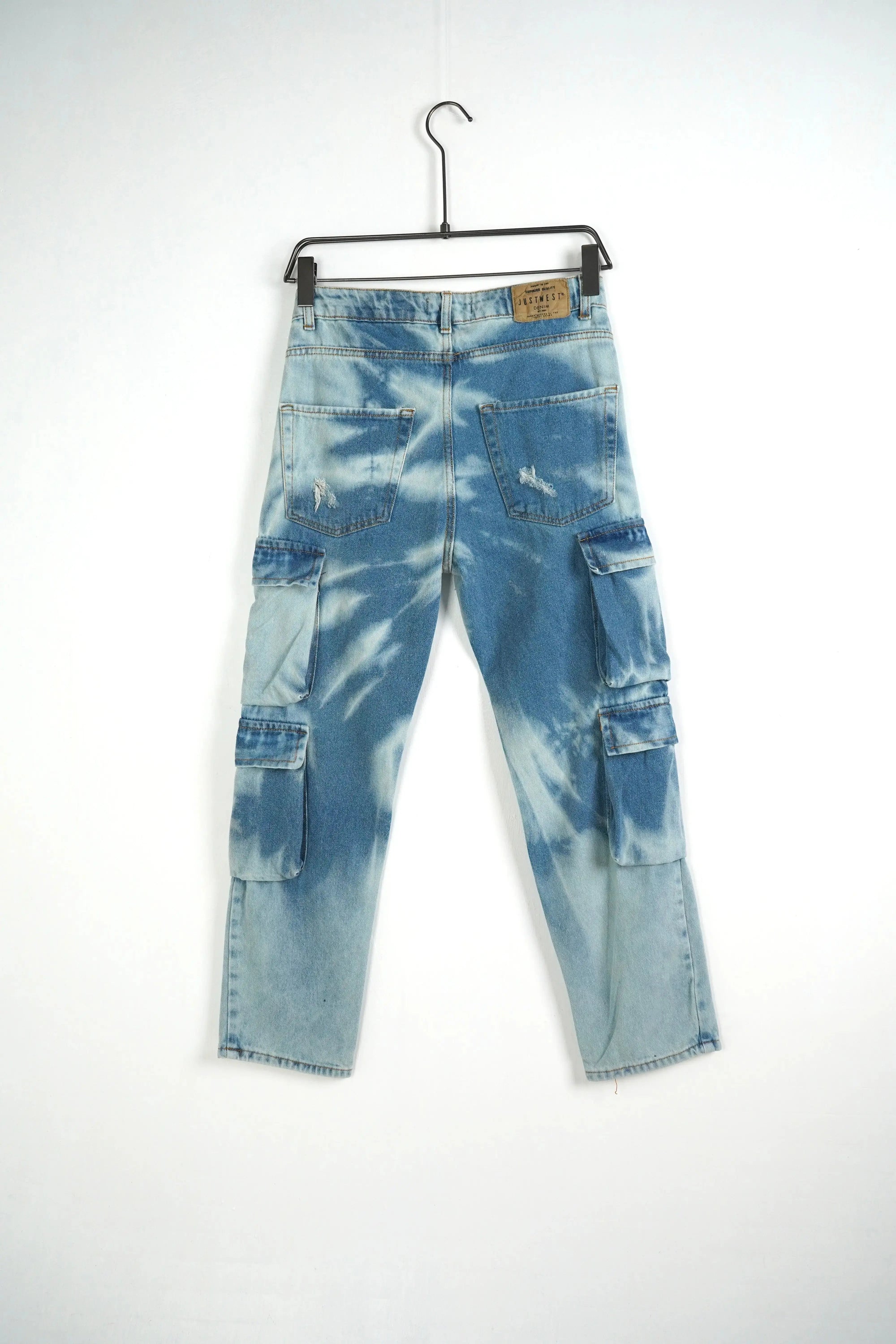 jeans duca homme home uomo slavati strappati cargo