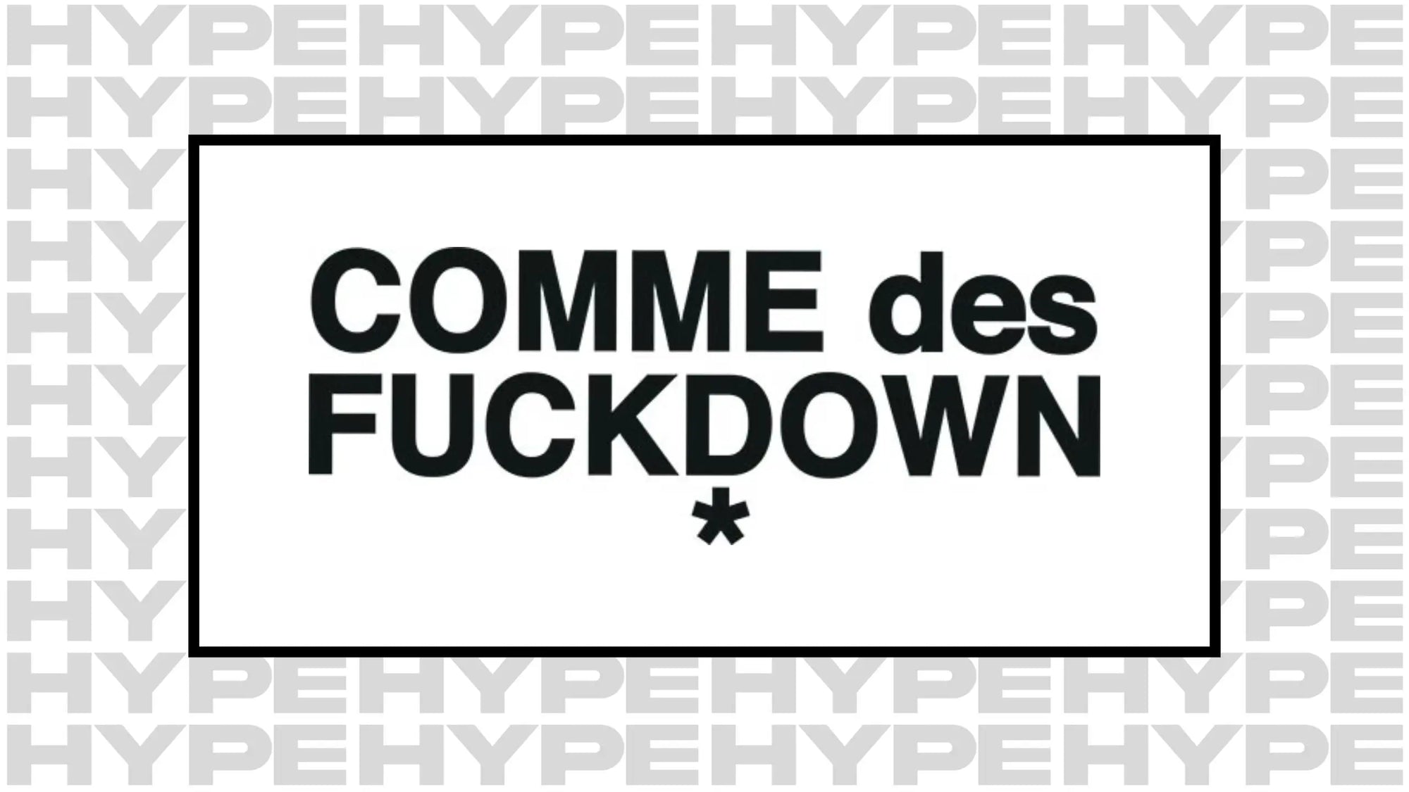 Comme des Fuckdown outlet uomo felpa maglietta saldi sconti