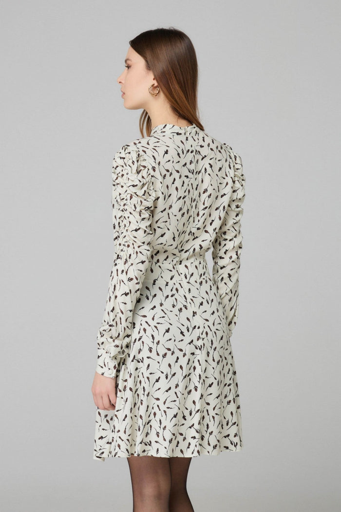 Abito Corto Lupetto Ecru | Mar de Margheritas Hype Outlet