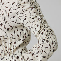 Abito Corto Lupetto Ecru | Mar de Margheritas Hype Outlet