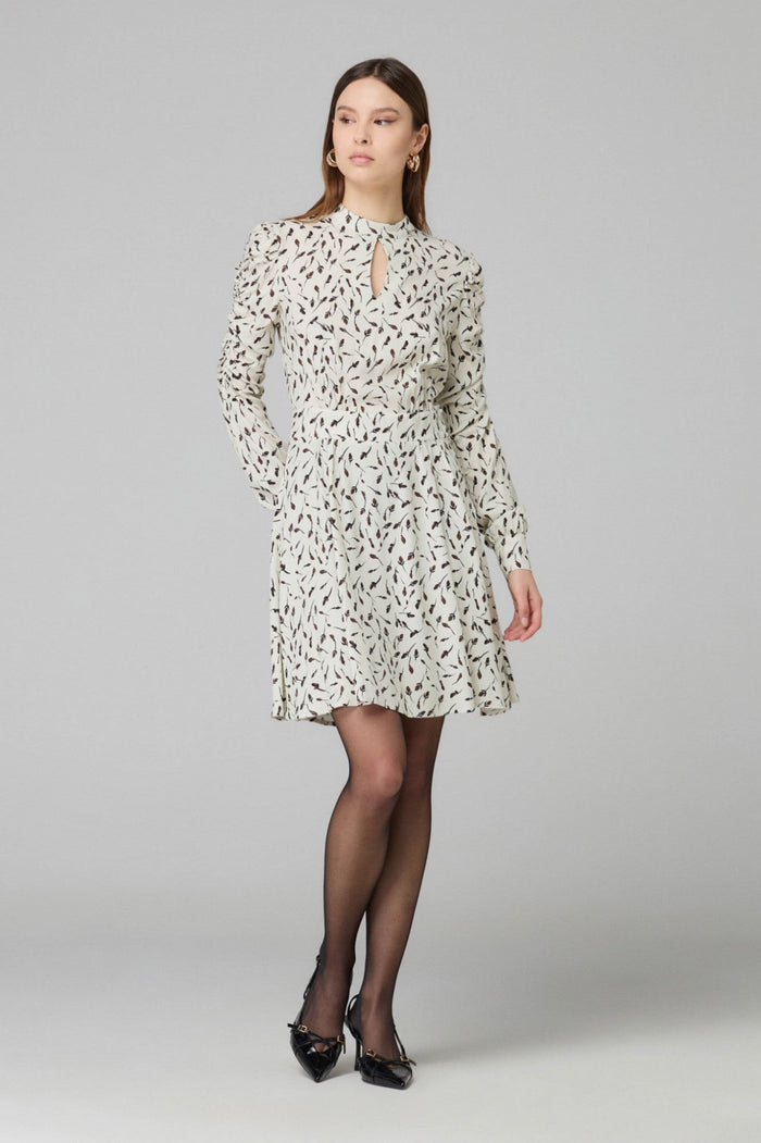 Abito Corto Lupetto Ecru | Mar de Margheritas Hype Outlet