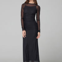 Abito Lungo Girocollo In Tulle | Mar de Margaritas Hype Outlet