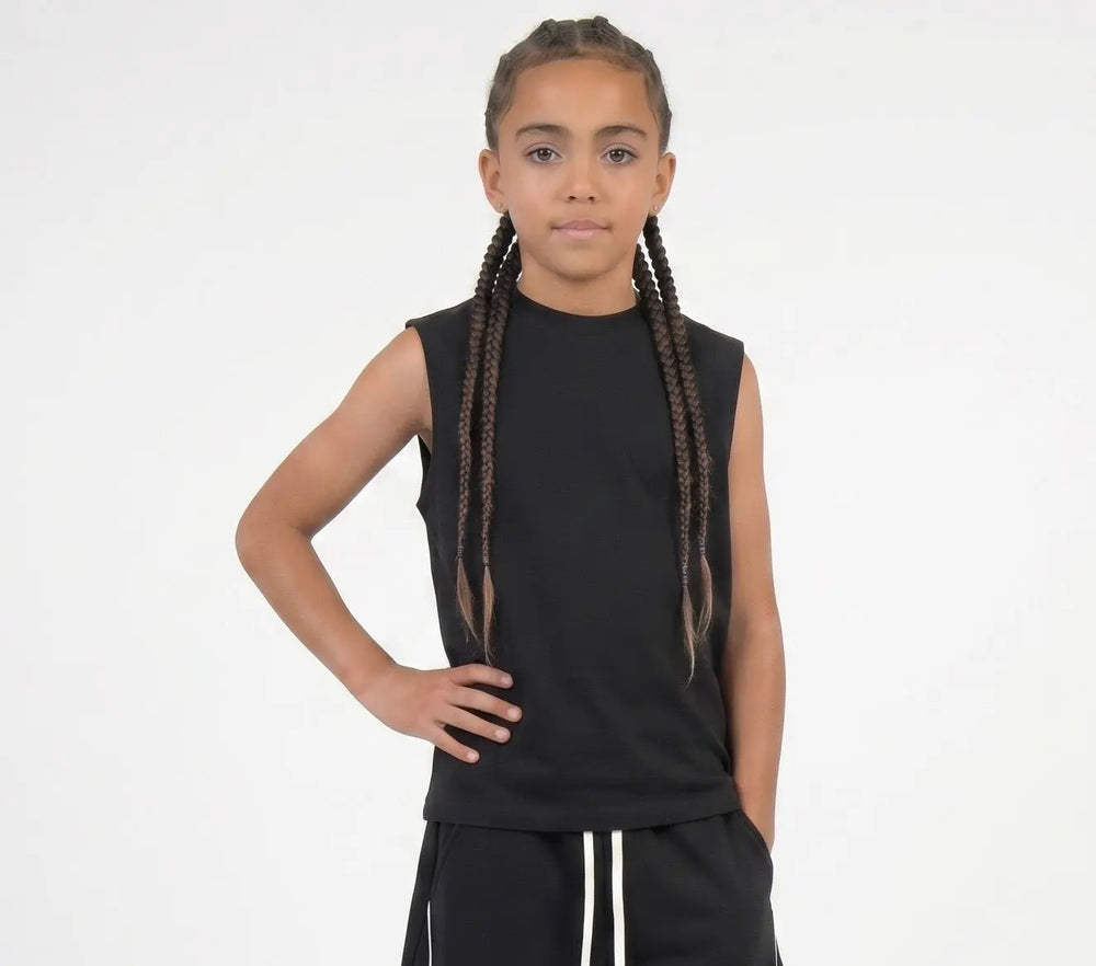 Canotta Duca Homme Bambino Nero Duca Homme