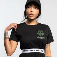 T Shirt Donna Diego Rodriguez | Tennis | Nero Diego Rodriguez