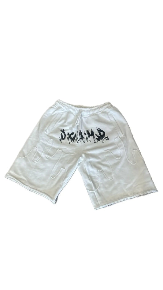 PANTALONCINO UOMO DISCLAIMER BIANCO