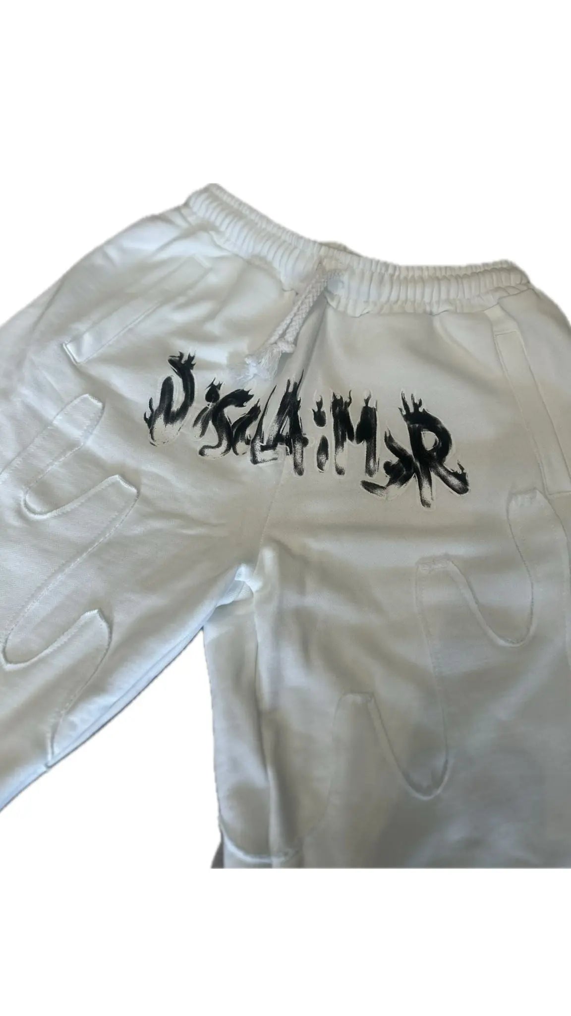 PANTALONCINO UOMO DISCLAIMER BIANCO
