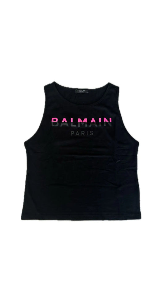 CANOTTA LOGO FLUO BALMAIN