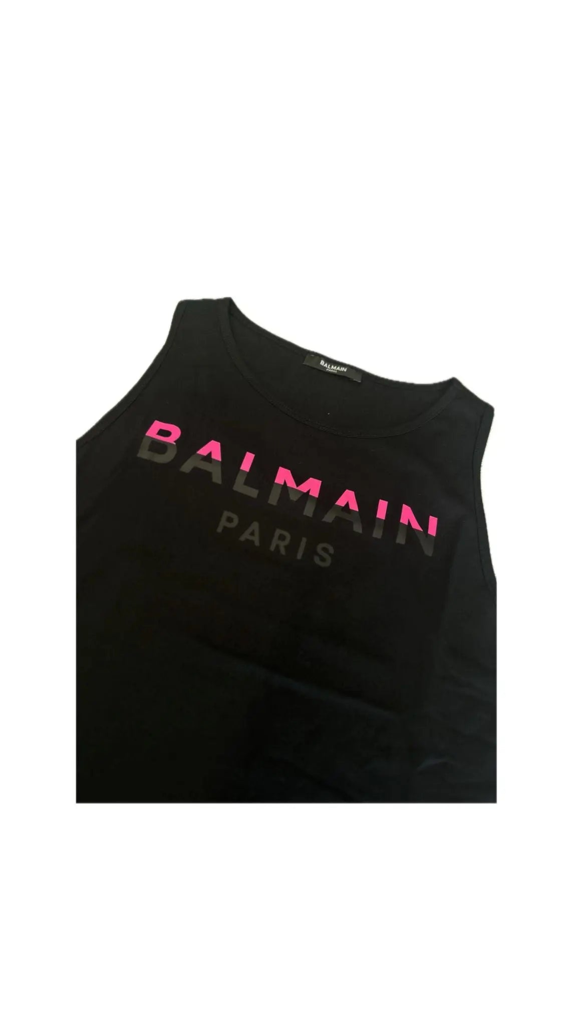 CANOTTA LOGO FLUO BALMAIN
