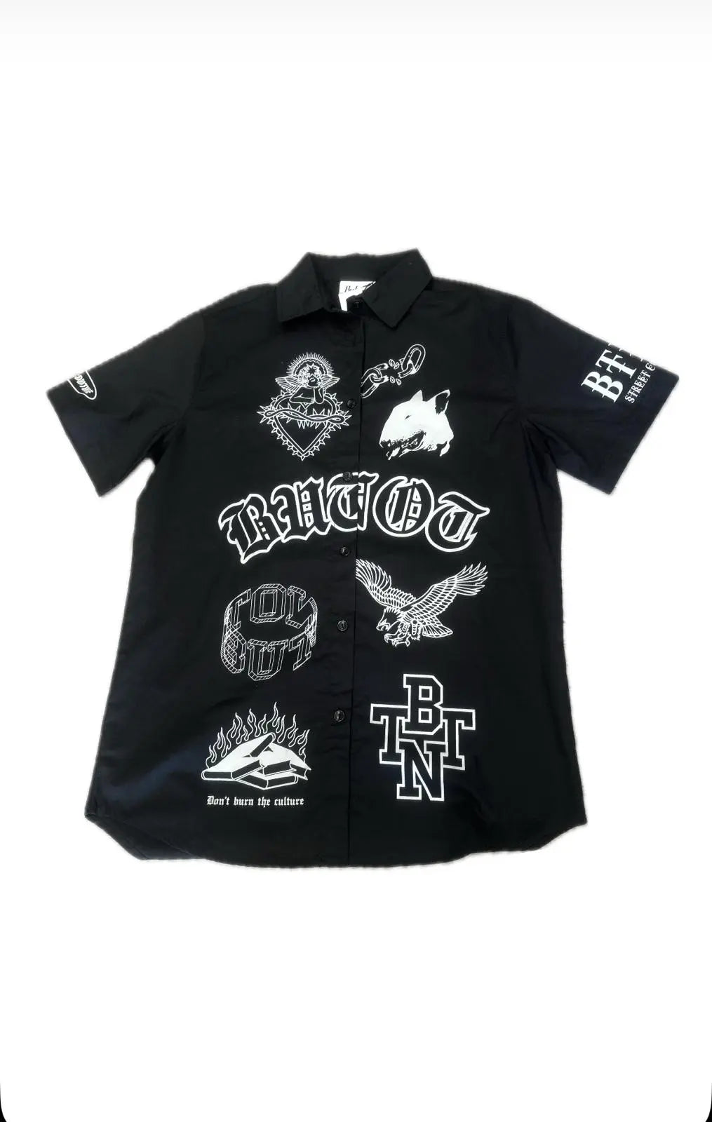 Camicia But Not Uomo | Patch Logo | Nero But Not