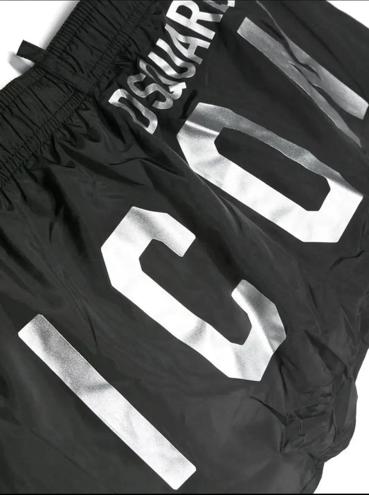 costume dsquared2 icon argento outlet online roma nero