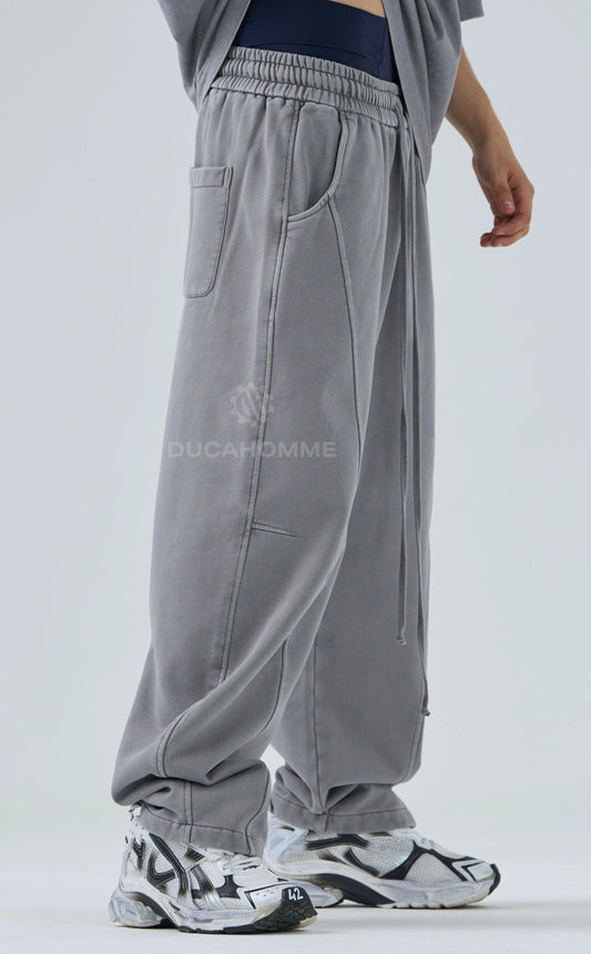 Pantalone Tuta Duca Homme Uomo |Ghiaccio Slavato Duca Homme