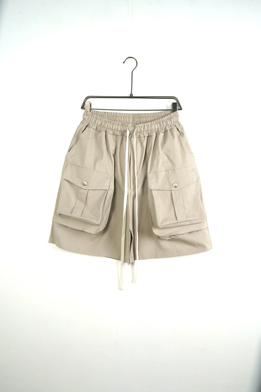 Pantaloncini Duca Homme cargo lacci beige uomo
