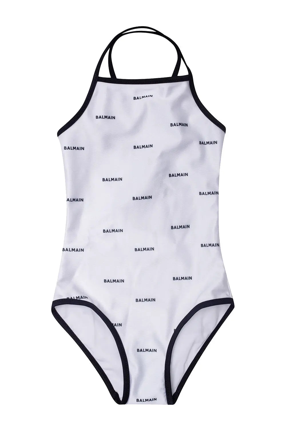 Costume Balmain Donna | Modello Intero | Logo | Bianco Balmain