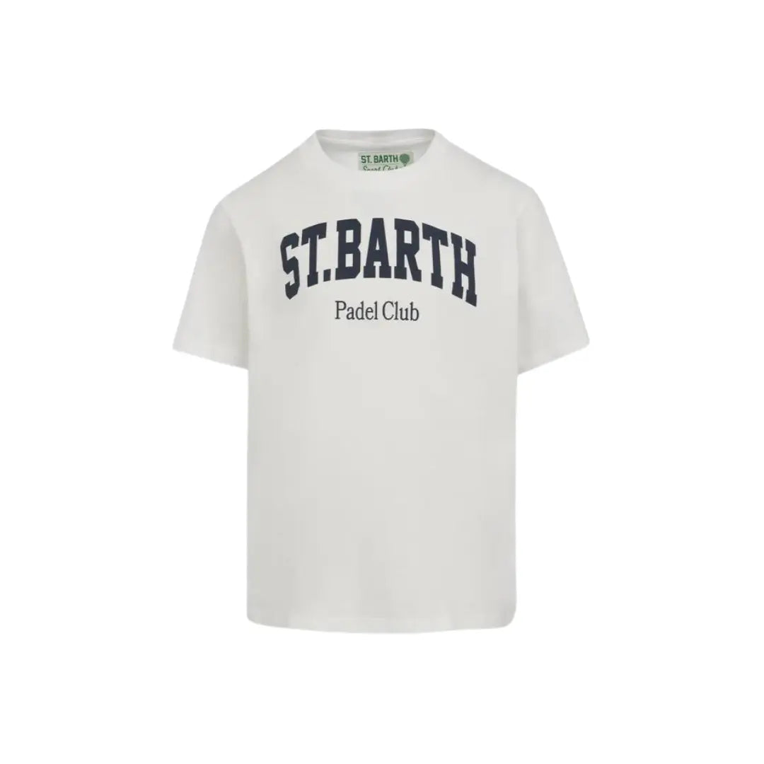 T-SHIRT IN JERSEY DI COTONE LOGO PADDLE MC2 SAINT BARTH (9669964169543)