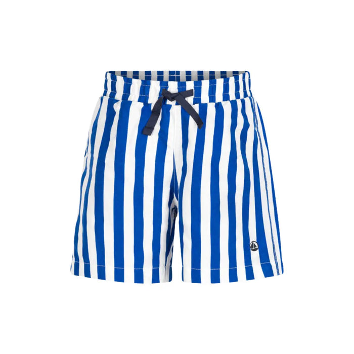 SHORTS DA MARE STAMPATO A RIGHE BAMBINO PETIT BATEAU (8867727212884) (9670048383303)