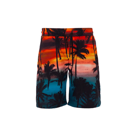 PANTALONCINO LOGO PALMS MSGM (8979526910292) (9670008275271)
