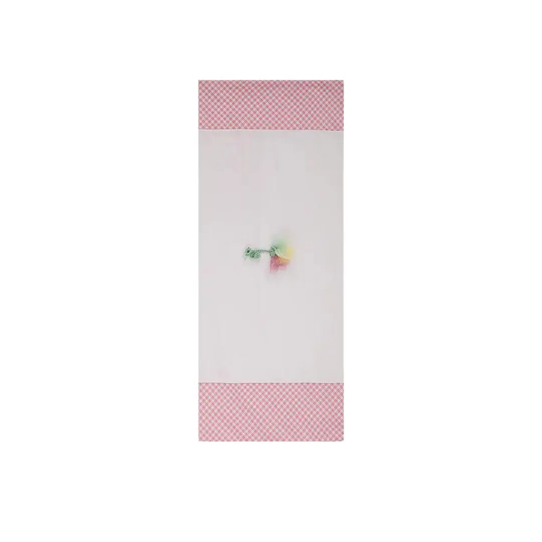 COPERTINA CON FIORE DA NEONATA LALALU' (8945805721940) (9669967282503)