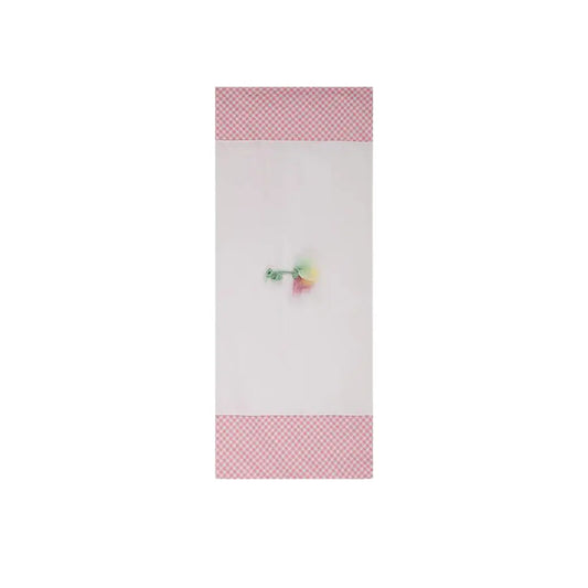 COPERTINA CON FIORE DA NEONATA LALALU' (8945805721940) (9669967282503)