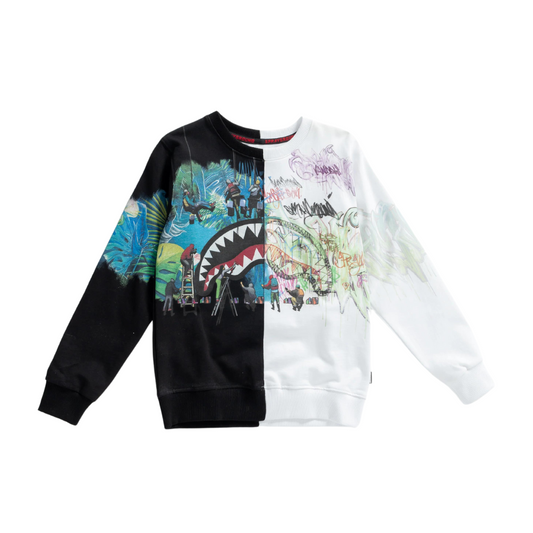 SPY1004 FELPA GIROCOLLO GRAFFITI SPRAYGROUND (8889754747220) (9670009553223)