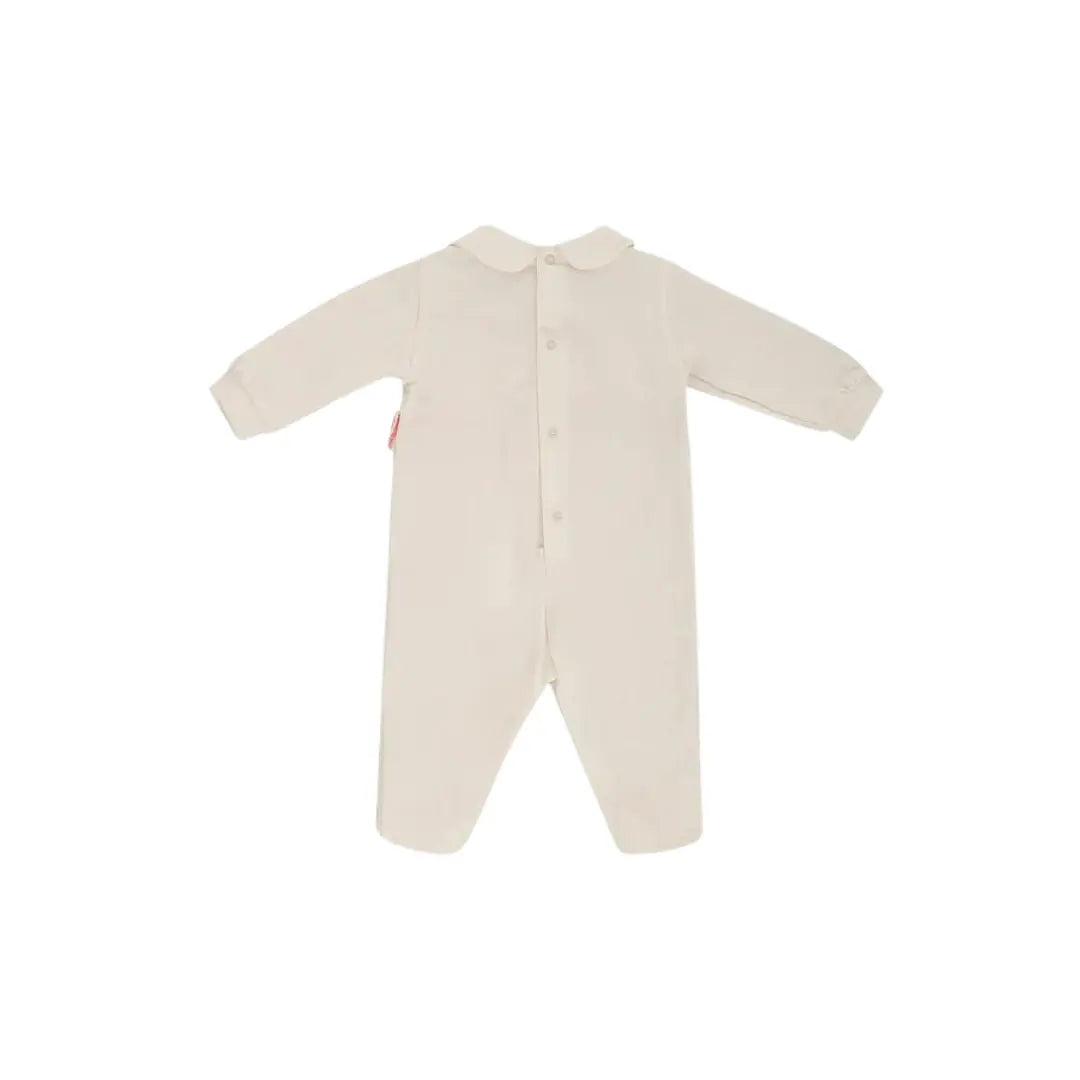 TUTINA IN MAGLIA LINOCOTONE CON ROUCHE COLORATA DA NEONATA LALALU' (8945774461268) (9669967577415)