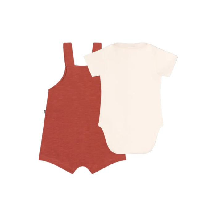 COMPLETO SALOPETTE BEBÈ IN JERSEY FIAMMATO PETIT BATEAU (8993694843220) (9670041239879)