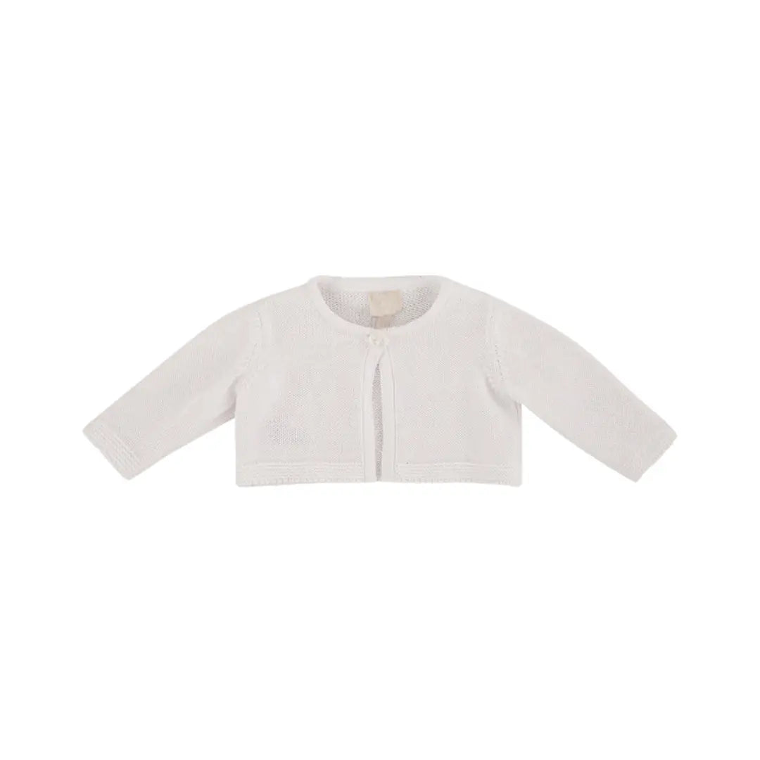 CARDIGAN IN TRICOT CON BOTTONE DA NEONATA LALALU' (8945827381588) (9669967085895)