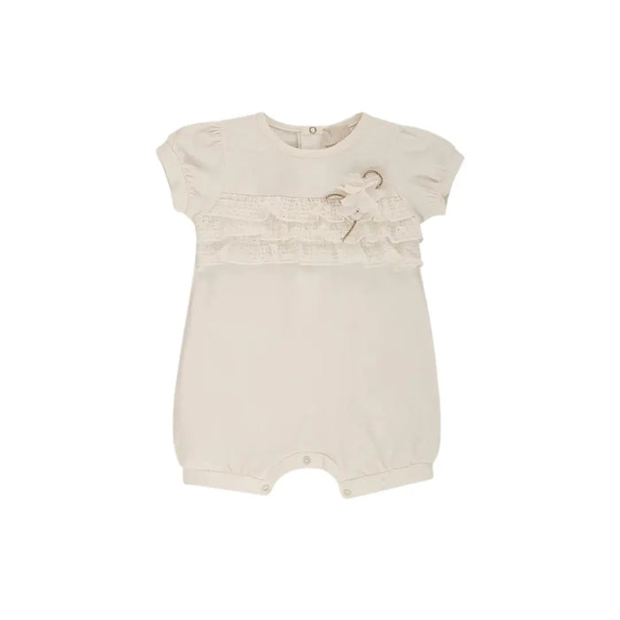 PAGLIACCETTO IN JERSEY BIELASTICO CON ROUCHES DA NEONATA LALALU' (8945805263188) (9669967315271)