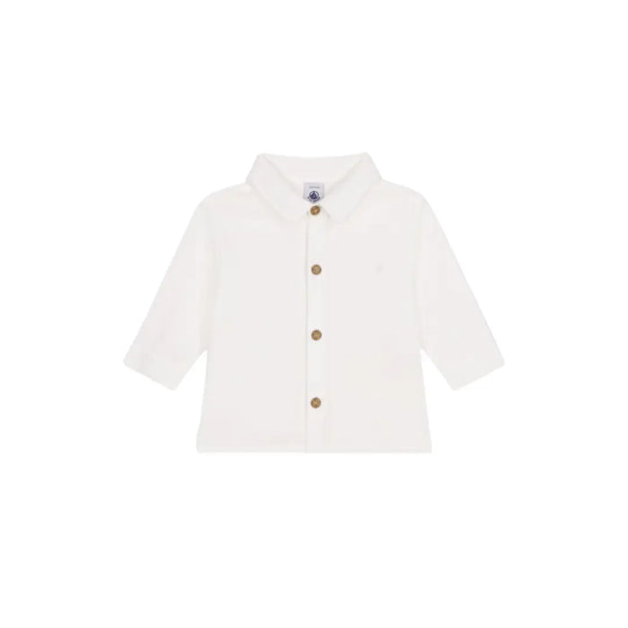 CAMICIA BEBE' IN PIQUET DI COTONE PETIT BATEAU (8853551055188) (9670056345927)