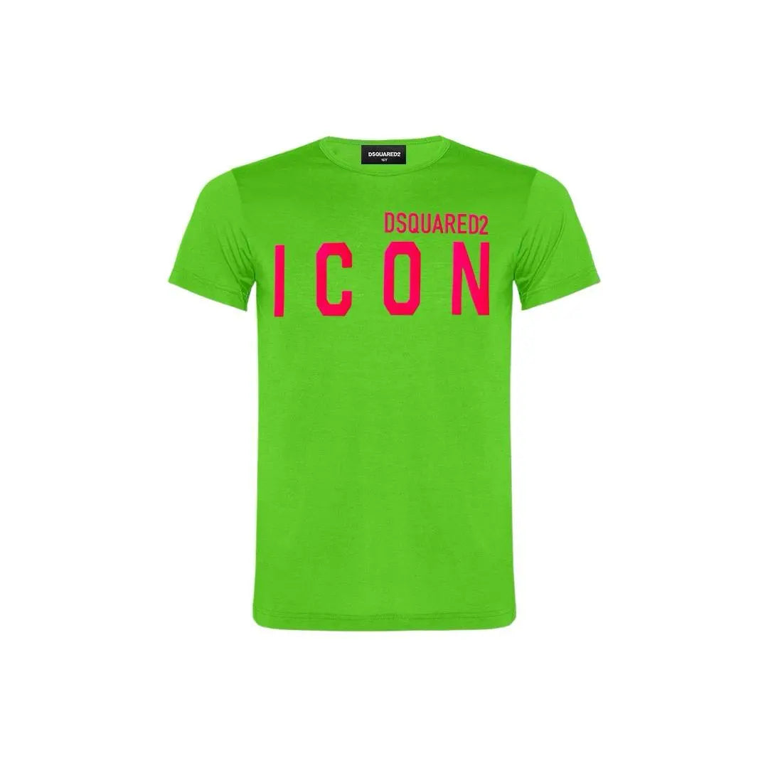 T-SHIRT DSQUARED2 ICON FLUO (8829151838548) (9669923209543)