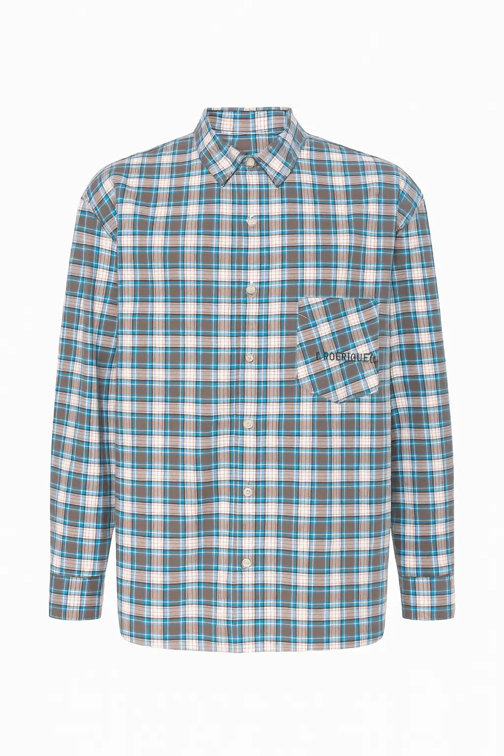 Camicia Uomo Diego Rodriguez | Modello Oversize | Fantasia Quadri Diego Rodriguez