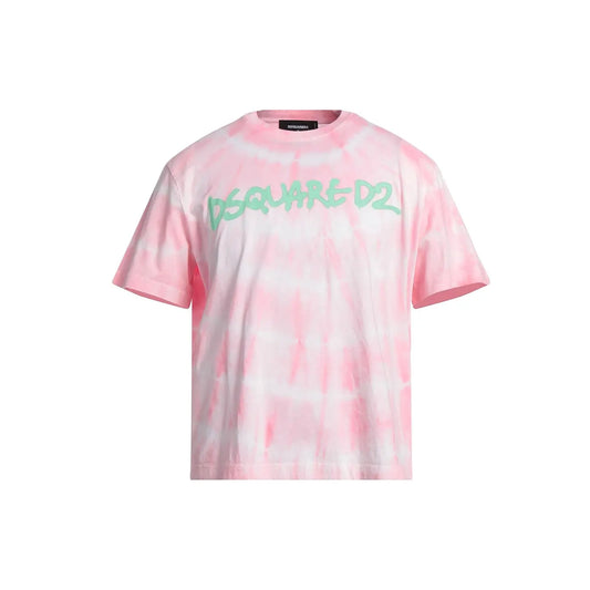T Shirt Dsquared2 | Oversize | Tie Dye | Rosa Dsquared