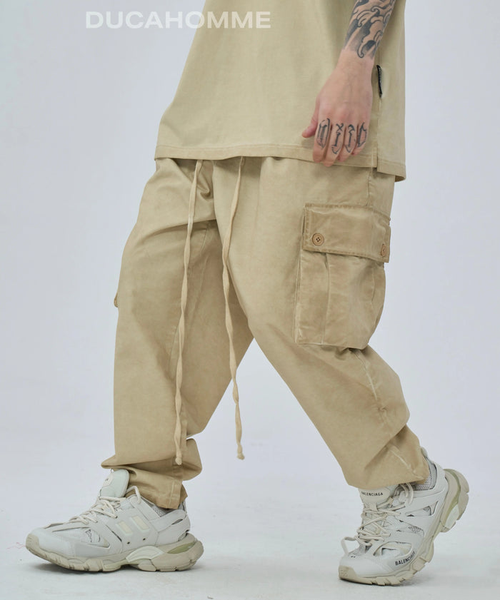 pantaloni duca homme lunghi cargo shop online abbigliamento 6