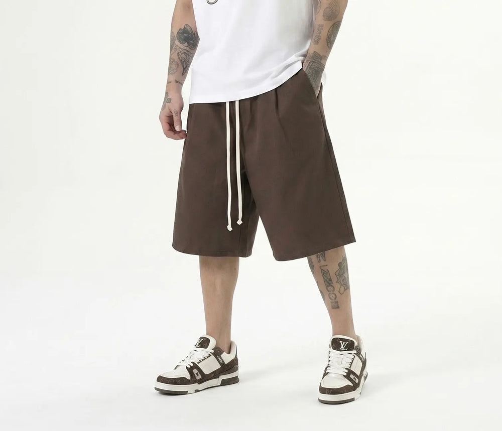 Pantaloncini Duca Homme Oversize Marrone Duca Homme