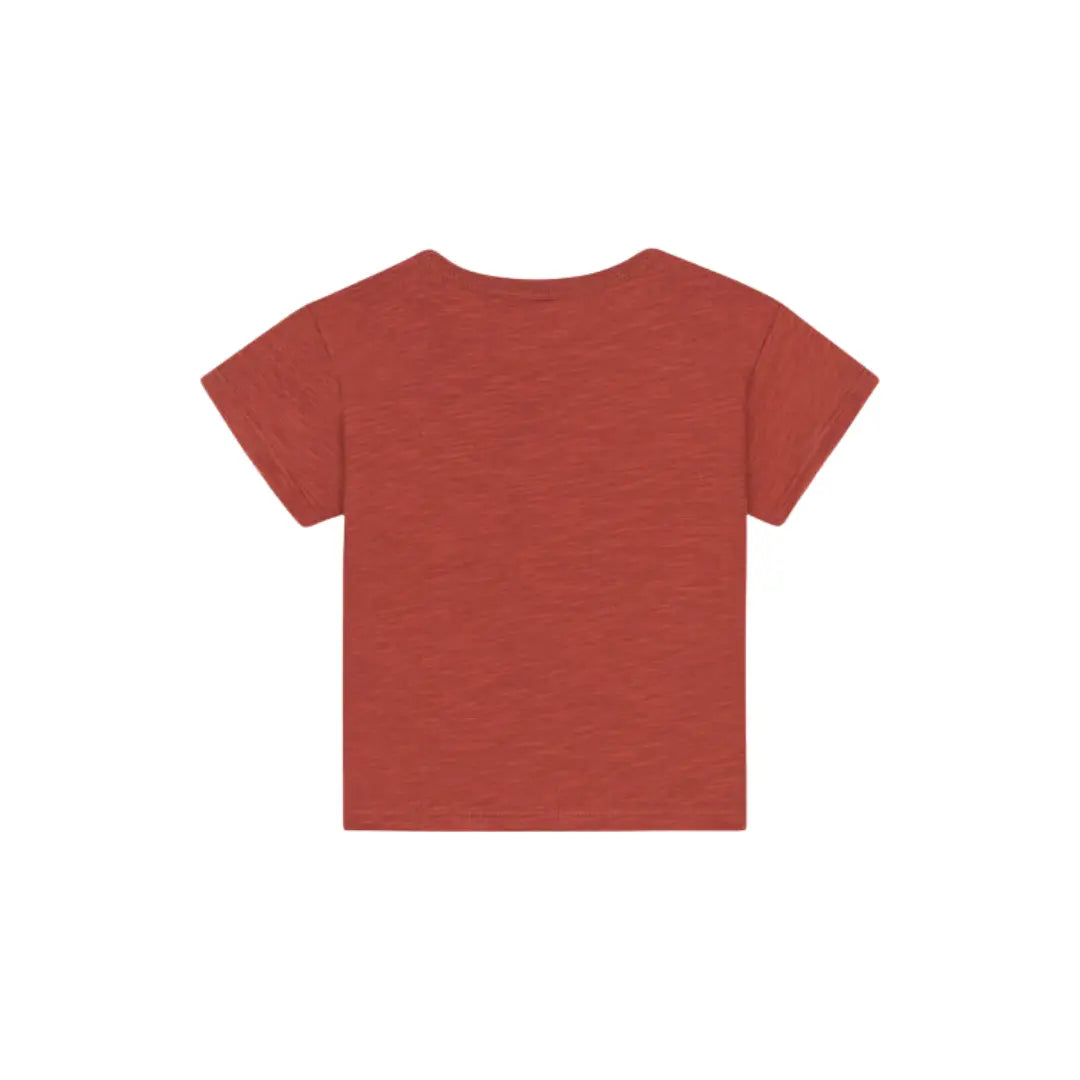 T-SHIRT BEBÈ A MANICHE CORTE IN JERSEY FIAMMATO PETIT BATEAU (8857388122452) (9670053364039)