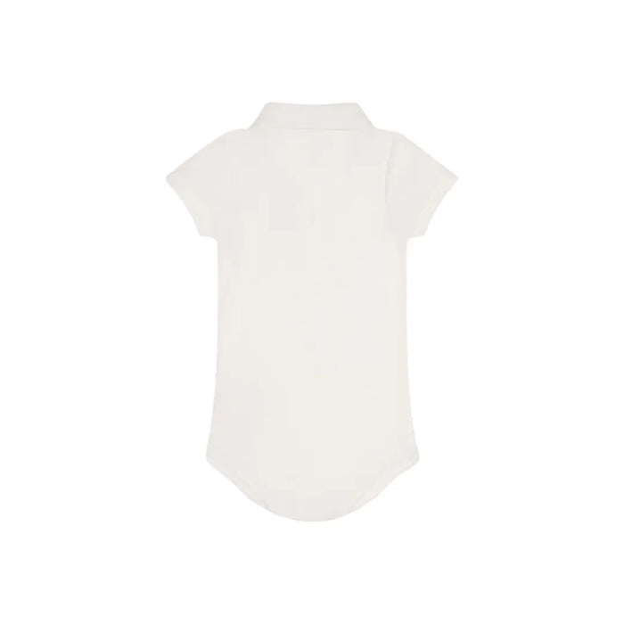 BODY CON COLLETTO POLO IN COTONE A MANICA CORTA BEBÈ  PETIT BATEAU (8853759623508) (9670054510919)