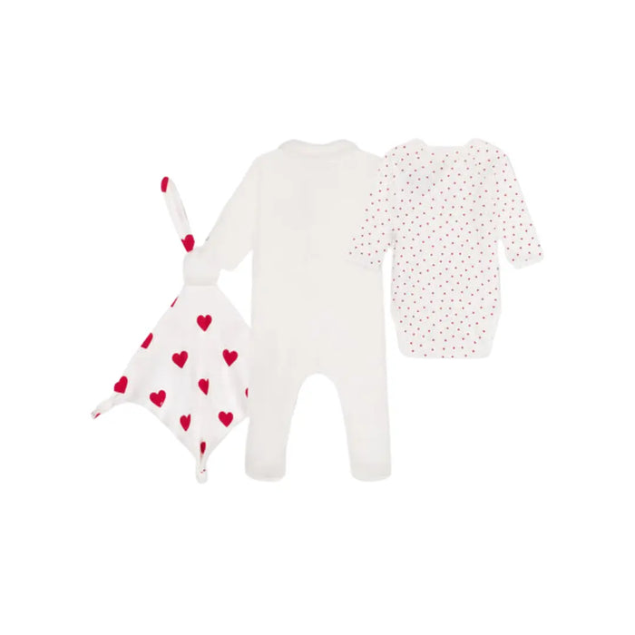 CONFEZIONE UNISEX CON UNA TUTINA PIGIAMA, UN BODY E UN DOUDOU PETIT BATEAU (9040150528340) (9670040387911)