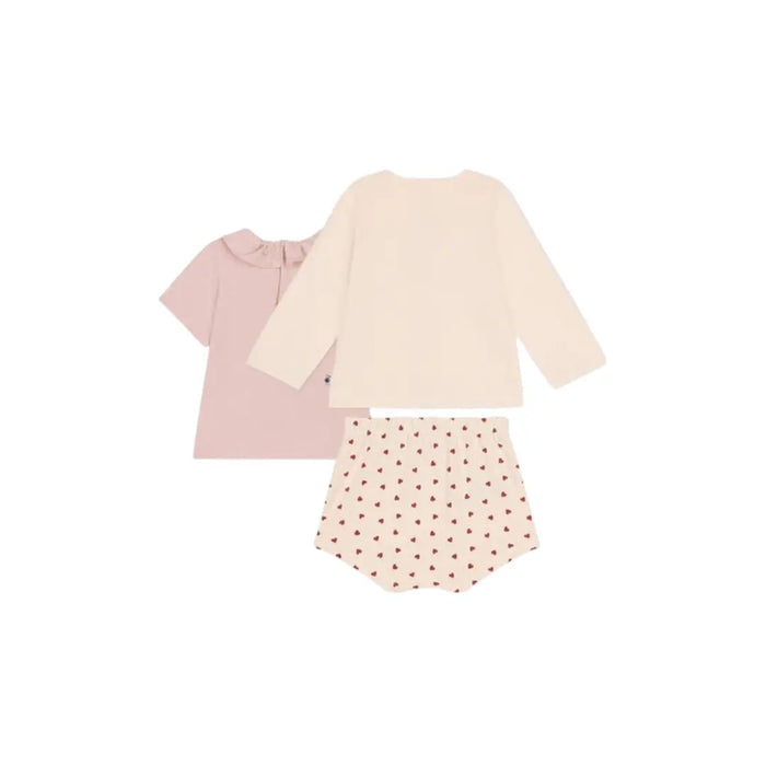 COMPLETO 3 PEZZI BEBÈ IN JERSEY LEGGERO PETIT BATEAU (8853630452052) (9670055690567)