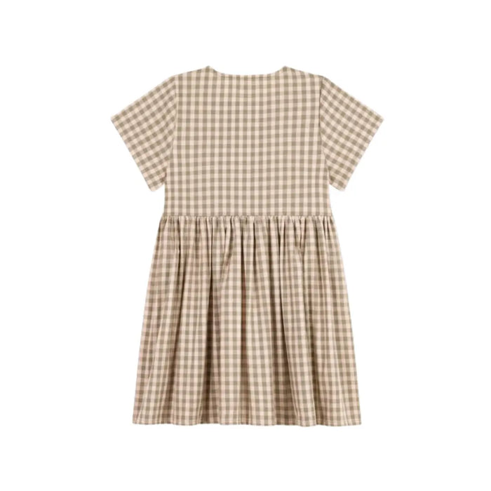 ABITO A MANICHE CORTE IN SEERSUCKER BAMBINA PETIT BATEAU (8945465852244) (9670046122311)