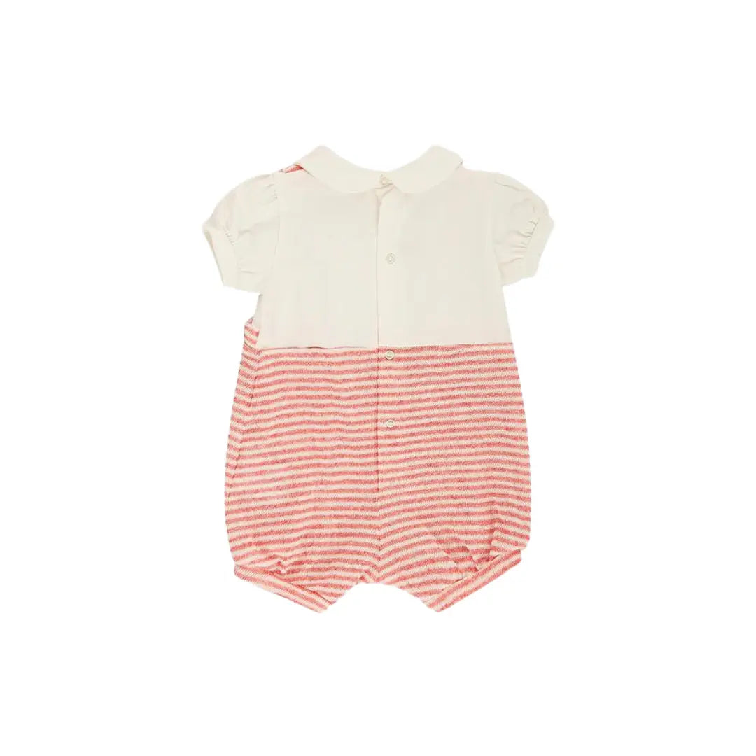 PAGLIACCETTO IN MAGLIA LINOCOTONE EFFETTO SALOPETTE DA NEONATA LALALU' (8945766203732) (9669967741255)