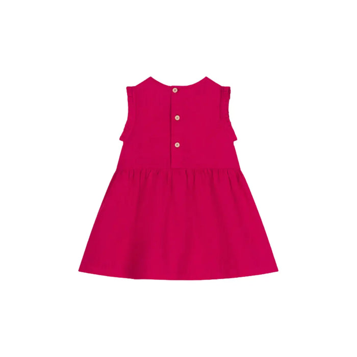 ABITO SENZA MANICHE IN LINO BEBÈ PETIT BATEAU (8853638316372) (9670055625031)