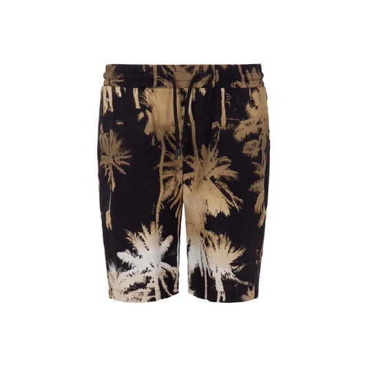 PANTALONCINO LOGO PALMS MSGM (8979531596116) (9670008242503)