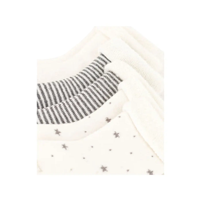 TRIO DI CALZINE NEONATO LAVORATE A MAGLIA PETIT BATEAU (8853500658004) (9670057361735)