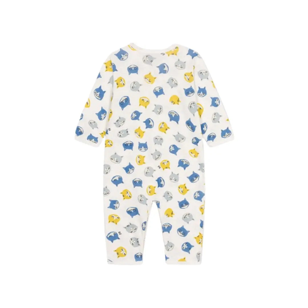 PIGIAMA BEBÈ SENZA PIEDI IN COTONE PETIT BATEAU (8853656600916) (9670055395655)